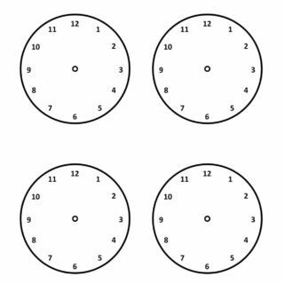Templates - Four Clocks | Planerium