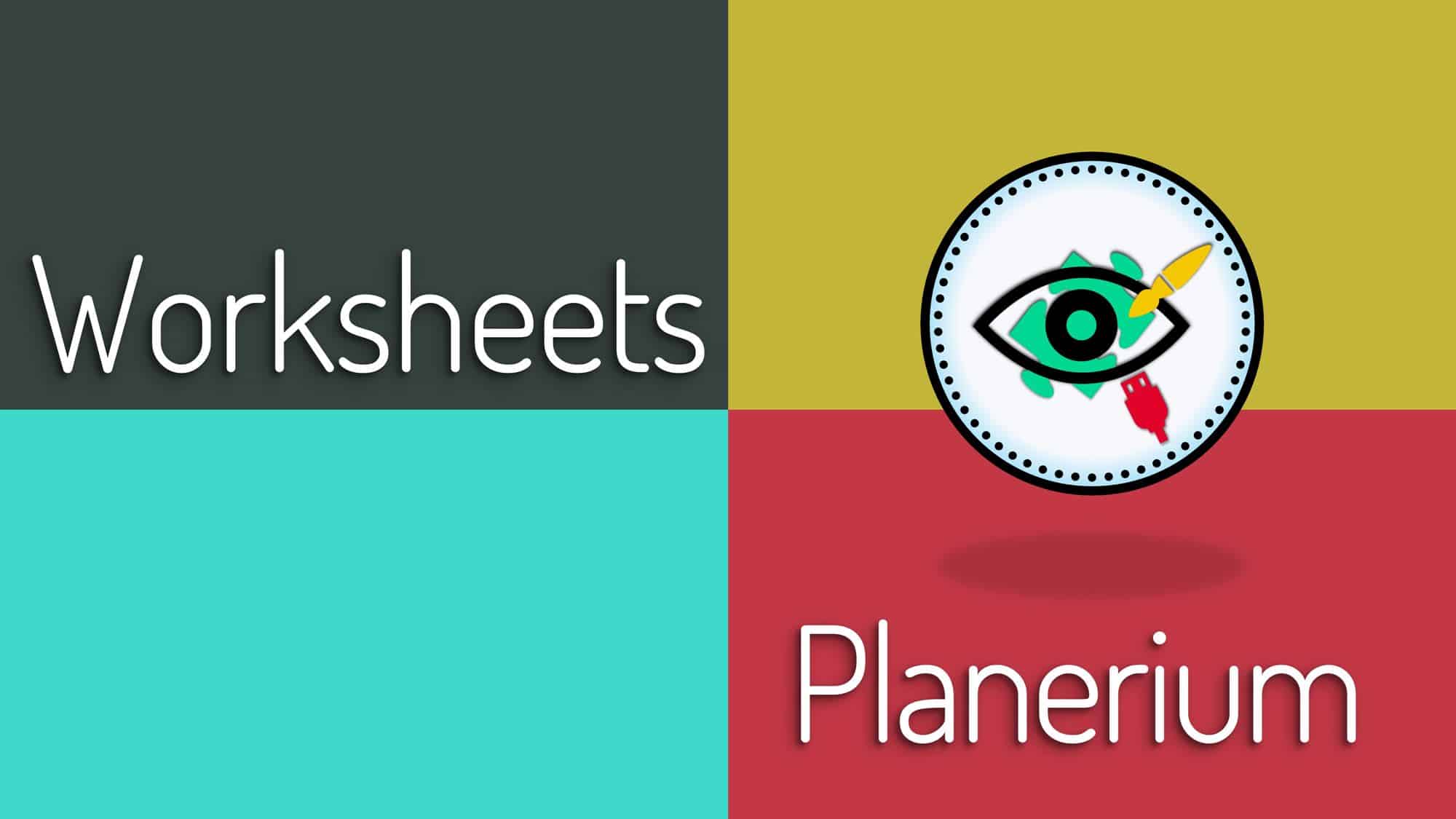 Printable Worksheets For Kids Planerium