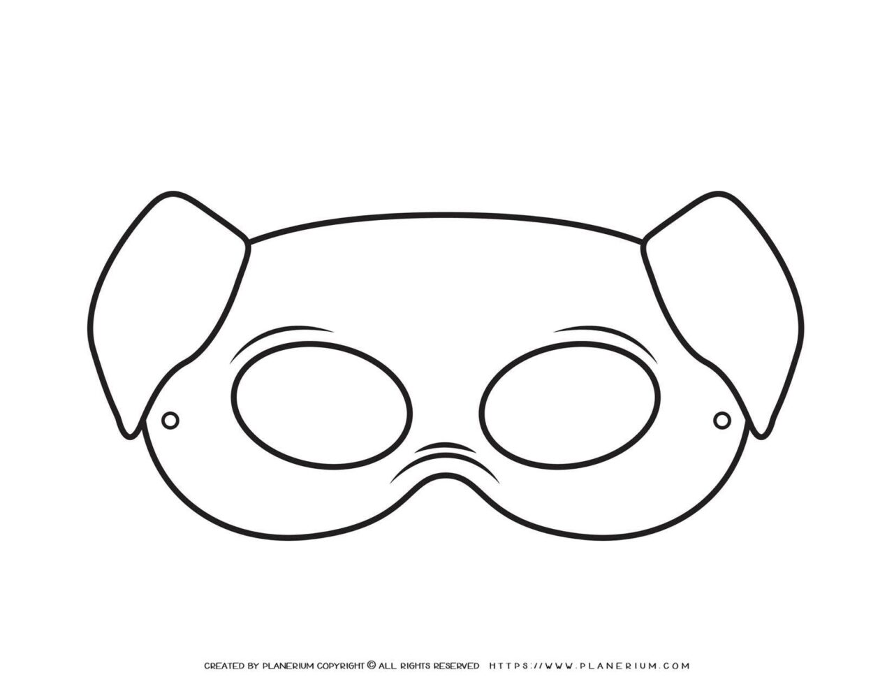 Animal Masks - Pig Eye Mask | Planerium
