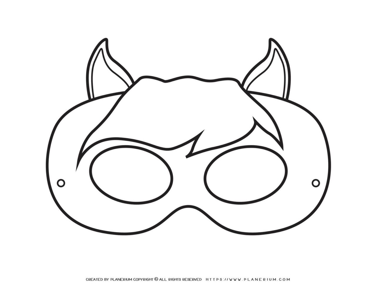 Animal Masks - Pony Eye Mask | Planerium