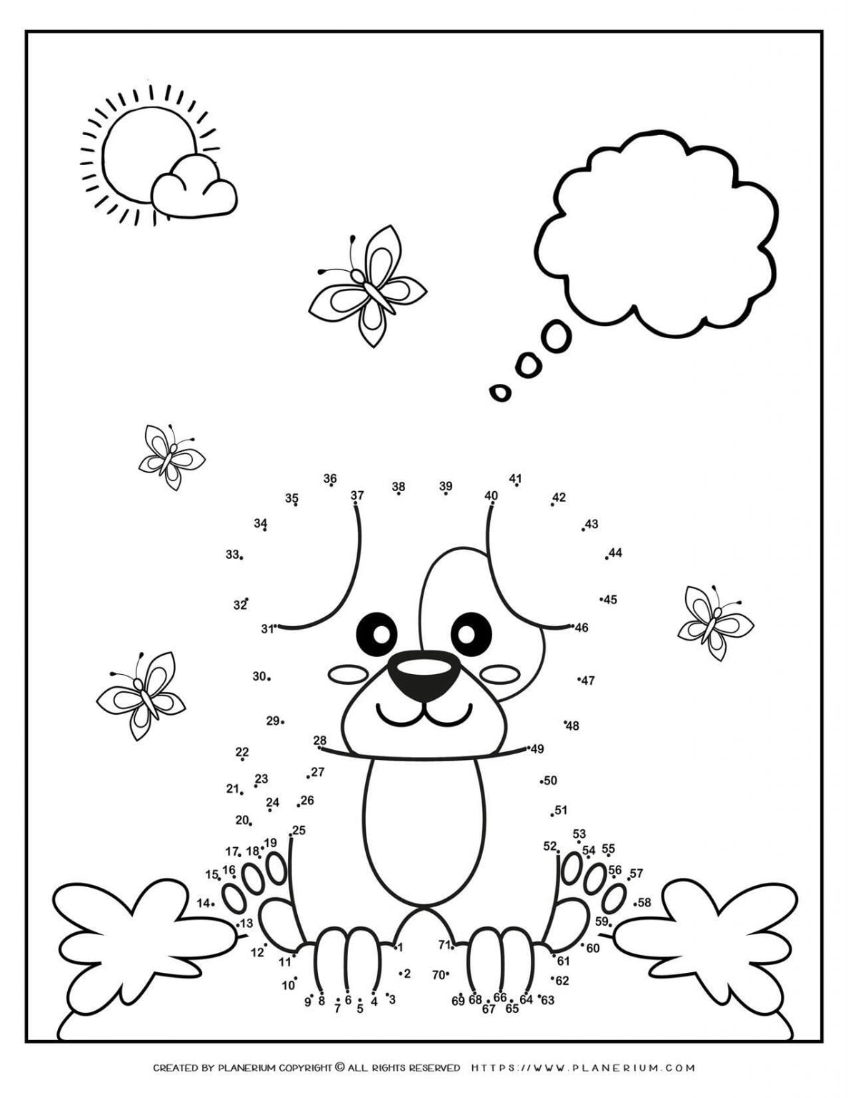Connect The Dots - Puppy | Planerium