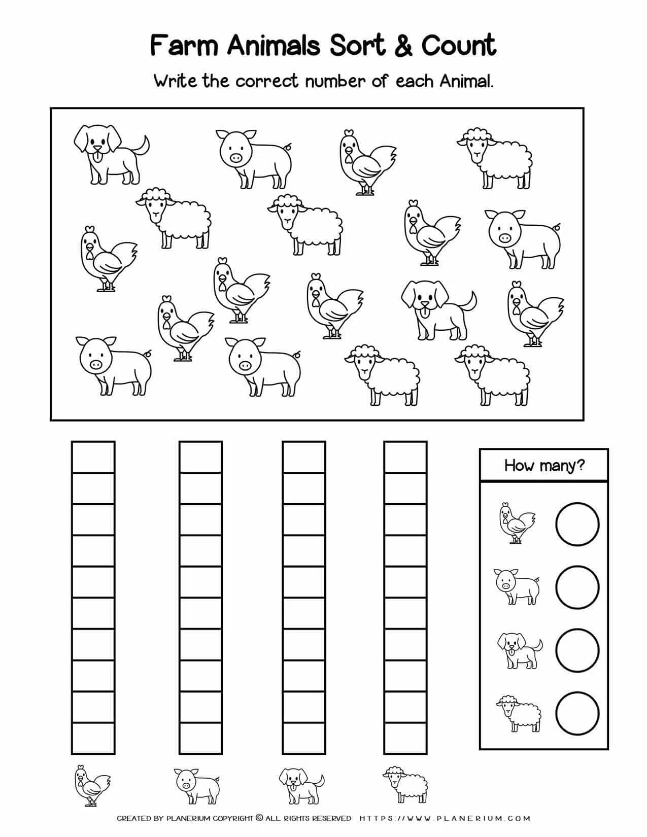 counting-worksheets-farm-animals-planerium