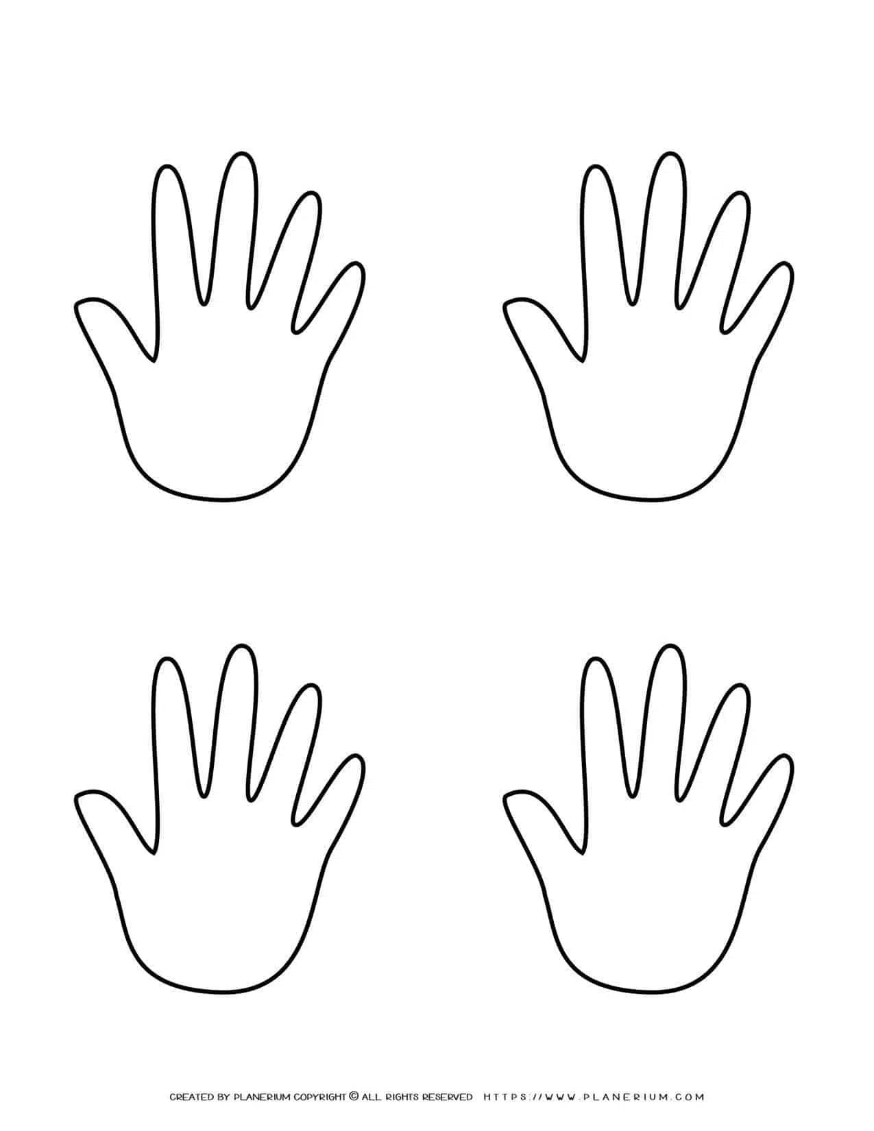 Primary Shape Templates - For Small Hands