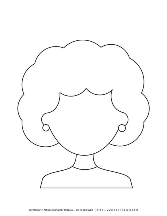 Woman Face Outline | Planerium