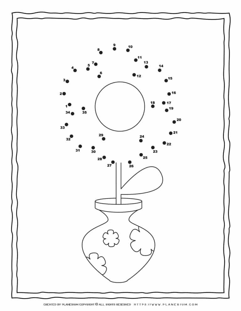 Flower - Connect The Dots | Planerium