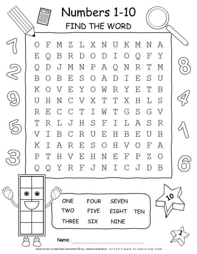 number search puzzle for kids and adults enjoy this free number search