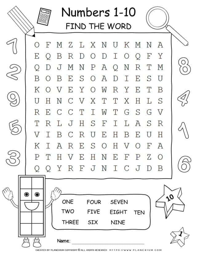 Number Search Puzzle For Kids And Adults Enjoy This Free Number Search Printable Sports Word 