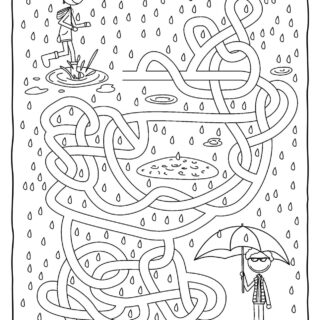 Maze Game - Rain | Planerium