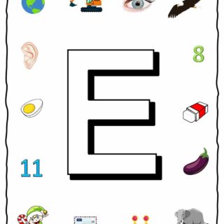 English Alphabet - Objects that starts with E | Planerium