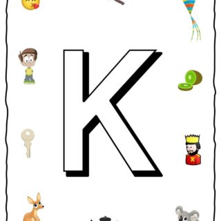 English Alphabet - Objects that starts with K | Planerium