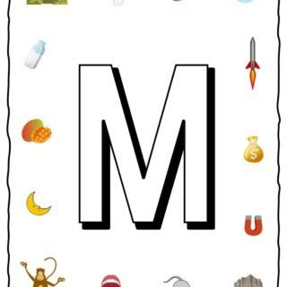 English Alphabet - Objects that starts with M | Planerium