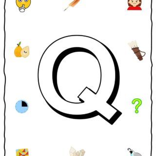 English Alphabet - Objects that starts with Q | Planerium