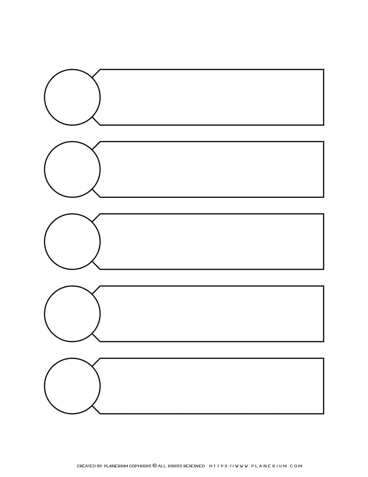 Graphic Organizers  PLANERIUM Printables