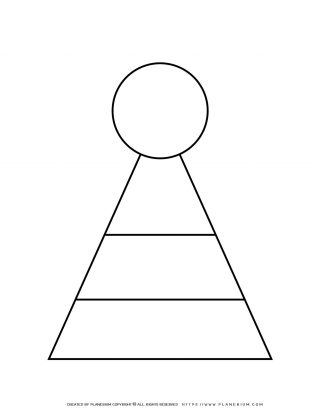 Graphic Organizer - Triangle Chart | Planerium
