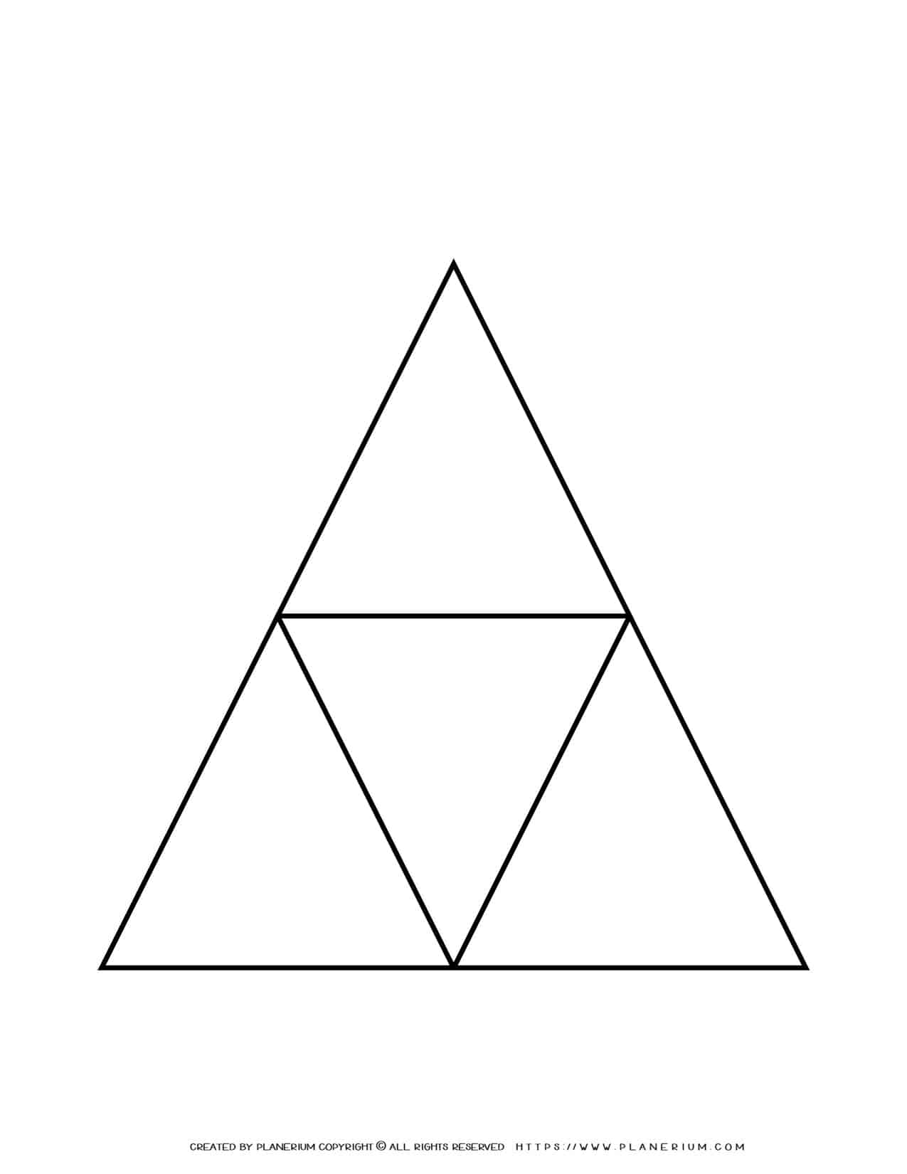 Graphic Organizer - Triangle Diagram | Planerium