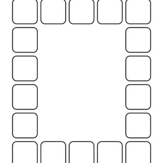 Sequence Chart Template - Eighteen Squares | Planerium