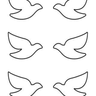 Six Birds Template | Planerium