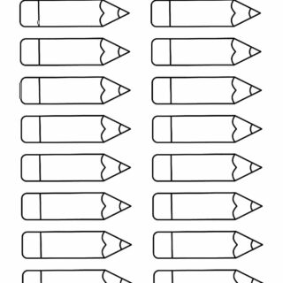 Sixteen Pencils Template | Planerium