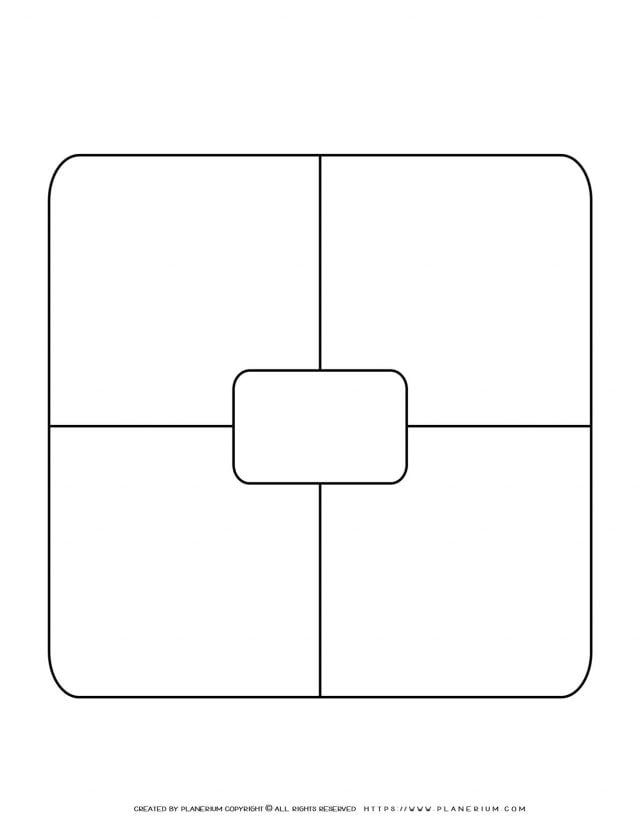 Story Map Template - Center Rectangle | Planerium