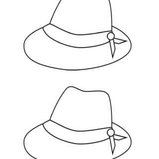 Clothes Template - Two Hats | Planerium