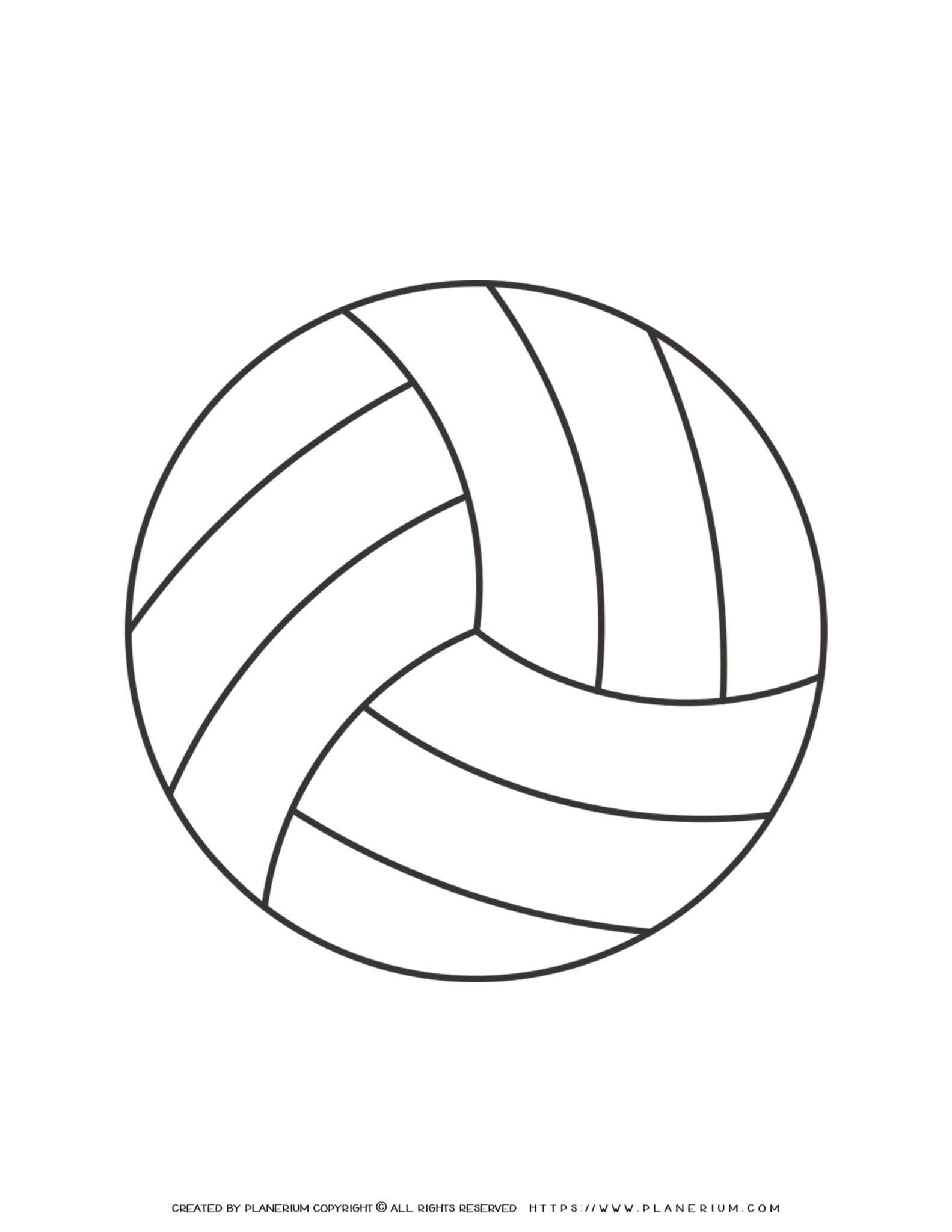 Sport Template - Volleyball | Planerium