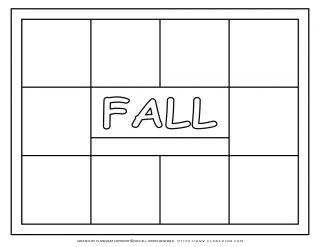 Scavenger Hunt Template for the Fall | Planerium