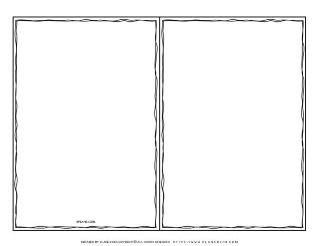 Card Template – Double-line Border
