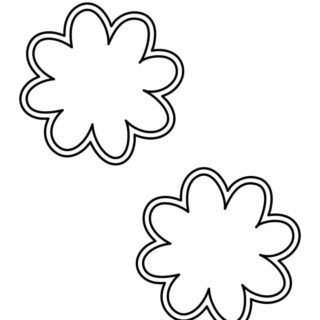 Flowers Template - Two Flowers | Planerium