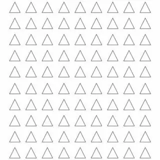Coloring Page - Hundred and Eight Triangles Grid | Planerium