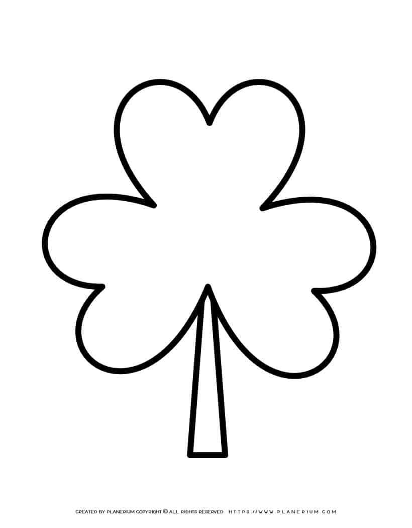 Shamrock Template | Planerium