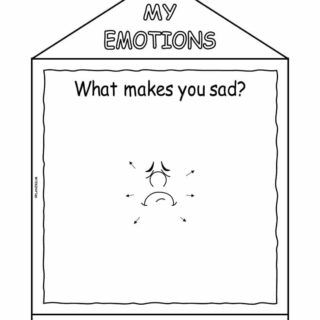 Emotions Worksheets - Sad | Planerium