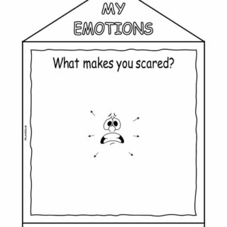 Emotions Worksheets - Scared | Planerium