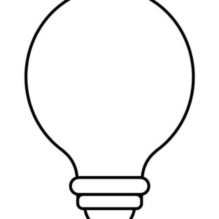 Lightbulb Outline - Big Lightbulb | Planerium