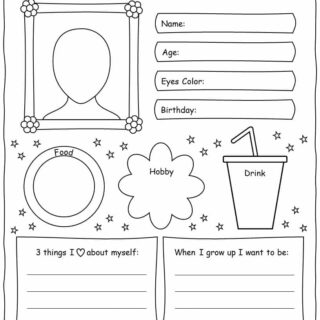 All About Me Worksheet | Planerium