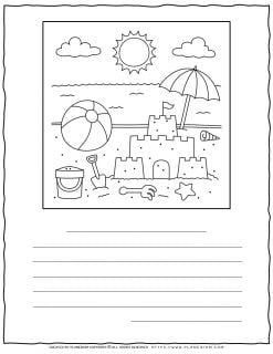 Beach Story Writing | Planerium