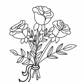 Roses Coloring Page | Planerium