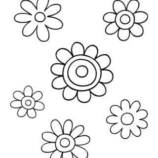 Flowers Coloring Page | Planerium