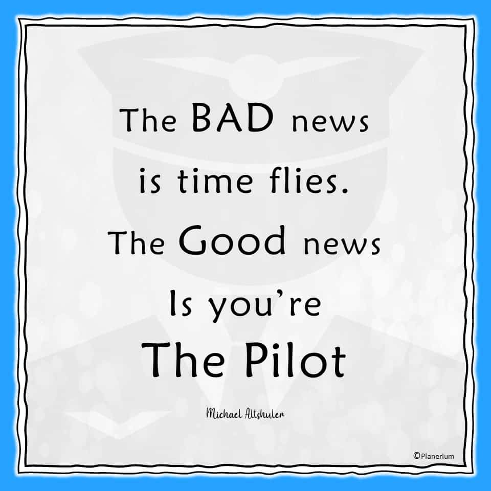 Inspirational Quotes - I Am The Pilot | Planerium