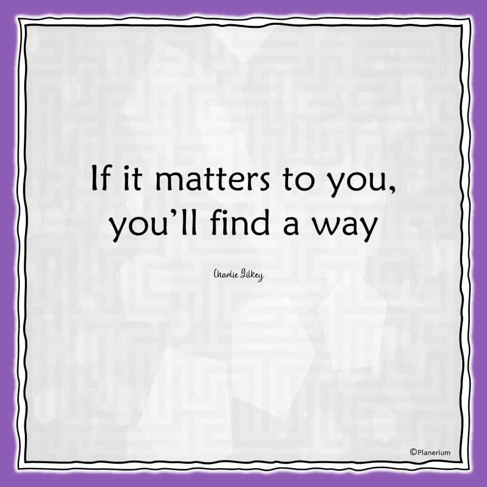 Inspirational Quotes - You Will Find The Way | Planerium