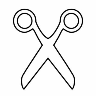 Scissors Template | Planerium