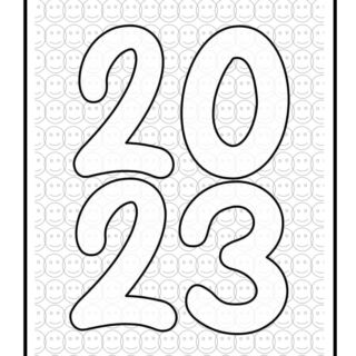 2023 Coloring page | Planerium