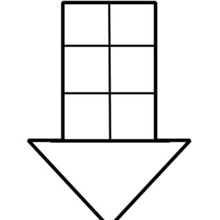 Arrow Coloring Page - Geometric Shapes | Planerium