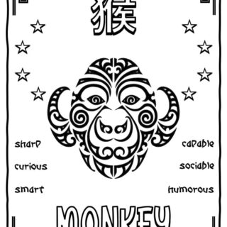 Chinese Zodiac - Monkey | Planerium