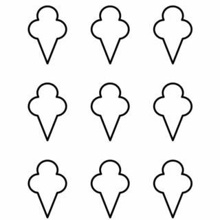 Ice Cream Template - Nine Ice Cream | Planerium