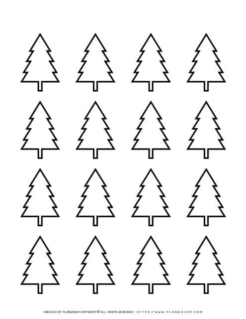 Tree Template - Sixteen Trees | Planerium