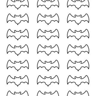 Bat Outline - Twenty-One Bats | Planerium