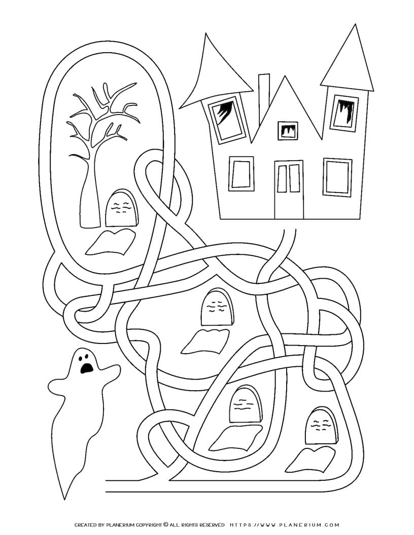 Halloween Maze - Hunted House | Planerium