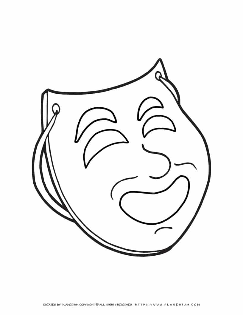 Happy Mask Drawing | Planerium
