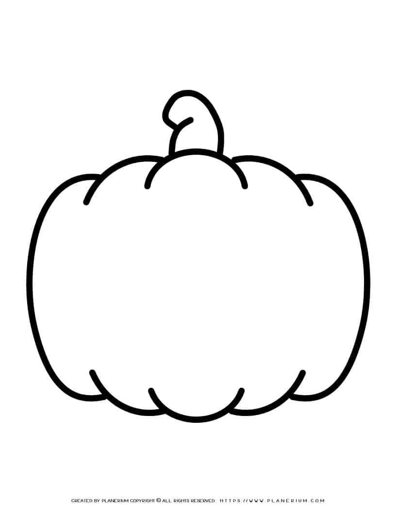 Pumpkin Outline | Planerium