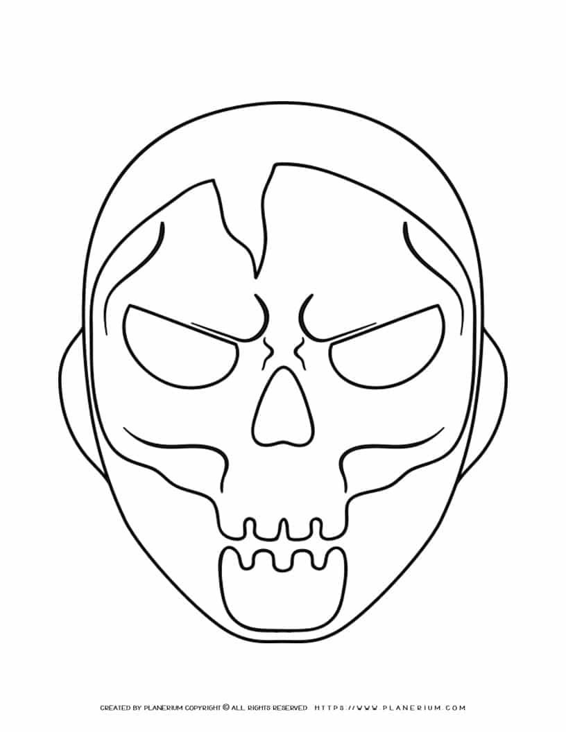 Scary Skull Mask | Planerium